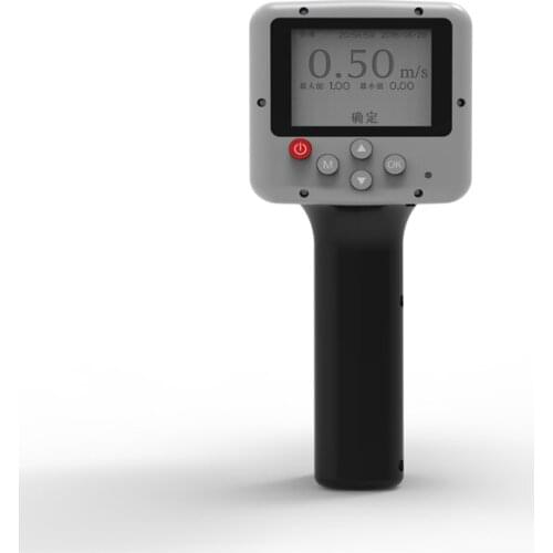 Open Channel Handheld Portable Lcd Display Radar Surface Water Flow Velocity Sensor For Water And Liquid Speed Measurement