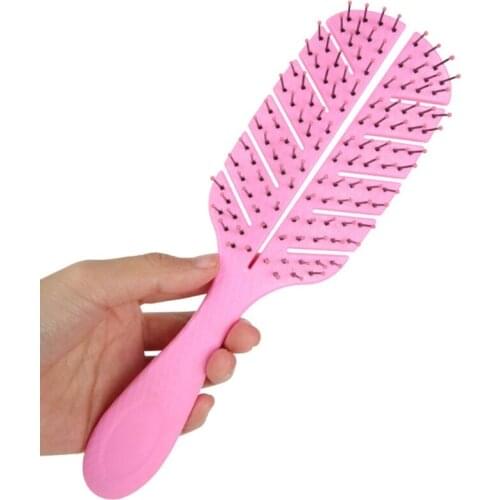 Paddle Hair Brushes Hollow Out Wet Dry Detangling Scalp Massage Comb for Long Short Thick Thin Curly Straight Wavy Hairs