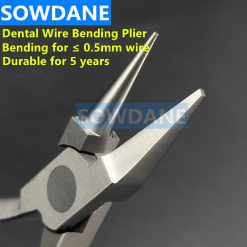 Dental Lab Bird Beak Plier Light wire bending Forming Dental Archiwre Bend Form Forcep Instrument Tool for 0.5mm wire