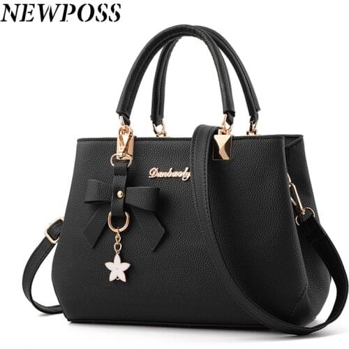 Newposs Soft Ladies Summer Crossbody Bag For Women 2020 New Brand Female Handbags Zipper Flap Leather Woman Shoulder Bags