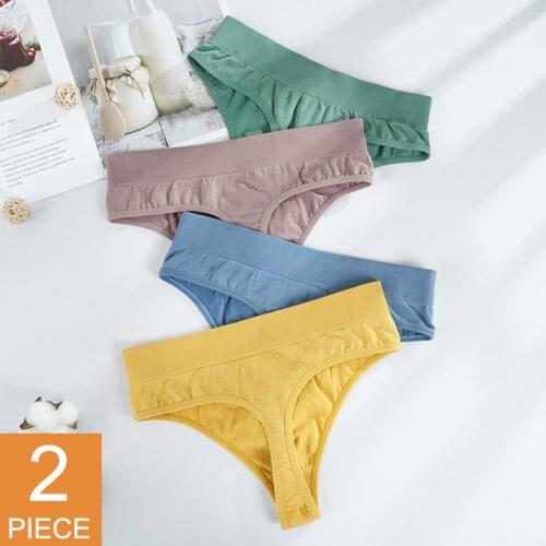 Seamless Women Pantys Girls Thongs High Waisted G-String Underpants Soft Female Fashion Sexy Comfort Lingerie Women Panties