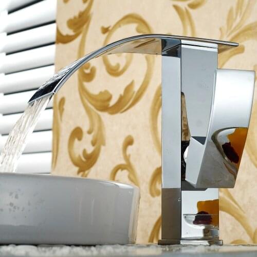 2016 Torneira Para Banheiro Hongjing High Quality Copper Mixed Heightening Hot And Cold Water Faucet Lavatory Single Hole Basin