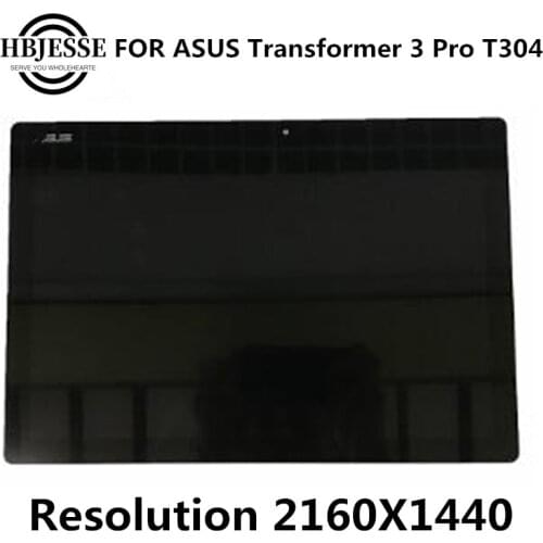 12.6 LCD LED Screen glass Assembly Digitizer IPS 2160X1440 FOR ASUS Transformer 3 Pro T304 T304UA LCD Touch Screen Assembly