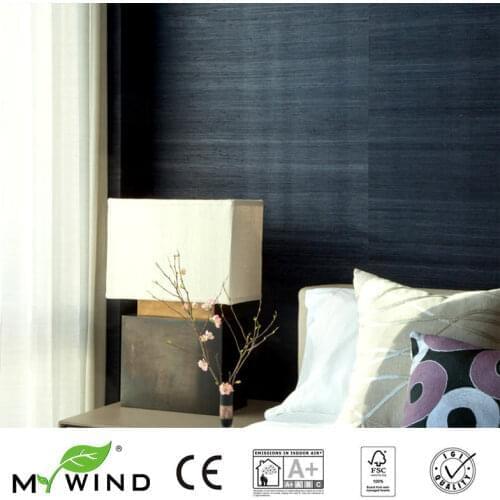 3D wallpapers designs hotel for bedroom walls paper wallpaper black 2019 MY WIND Grasscloth Wallpaper sea grass