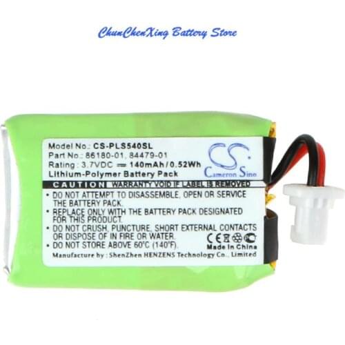 Cameron Sino 140mAh Battery 84479-01, 86180-01 for Plantronics CS540, CS540A, Savi CS540, Savi CS540A