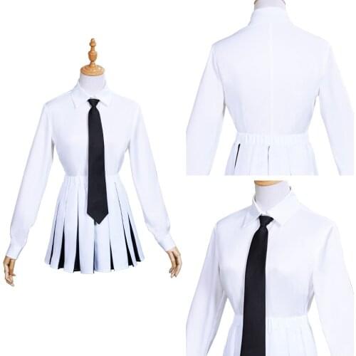 Anime Danganronpa Monokuma Cosplay Costume Women Uniform Dress Outfits Halloween Carnival Suit