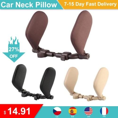 Car Seat Headrest Pillow Travel Rest Neck Pillow Support Solution For Kids Pillow And Adults Auto Seat Head Cushion Car Pillow