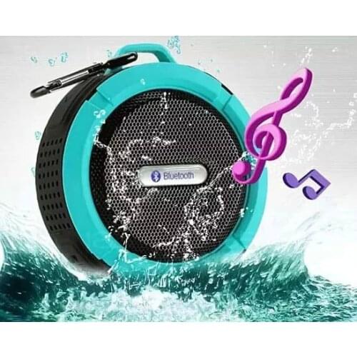 Bluetooth Speaker 3.0 Waterproof Portable Outdoor Wireless Mini Loudspeakers Speakers with Suction Cup for iphone Samsung SPC6