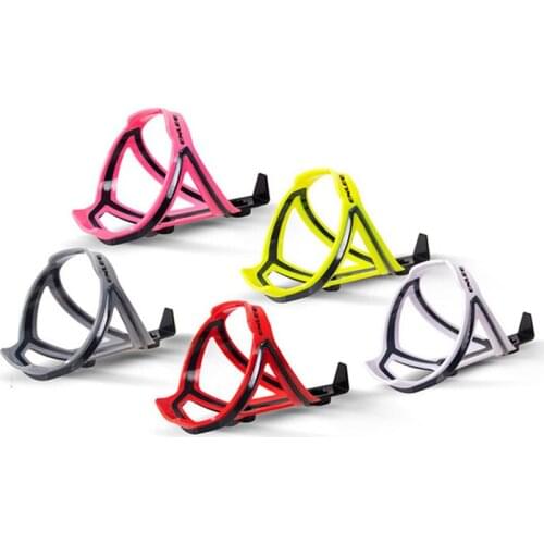 Bicycle bottle holder plastic bright mountain bike road bike watter cage ultra light kettle bracket bidon ciclismo