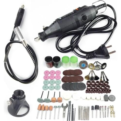 Dremel mini drill engraver kit rotary tool accessories ferramentas electric power tools woodworking polishing wheels 220v