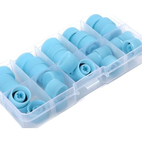 Kit Set Parts 30pcs Auto Air Conditioner Refrigerant Car AC valve cap Seal Replacement Tools Practical Durable