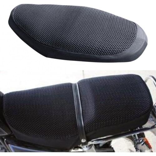 Summer Motorcycle Scooter Heat resistant moisture-proof Electric Bicycle Breathable 3D Mesh Seat Cover Cushion