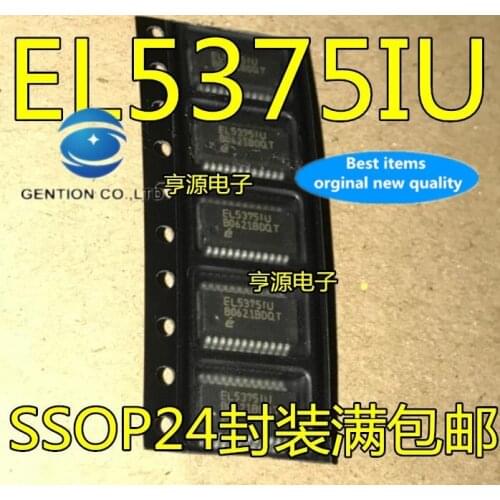 10PCS EL5375 EL5375IU EL5375IUZ EL5375IU-T7 SSOP24 in stock 100% new and original