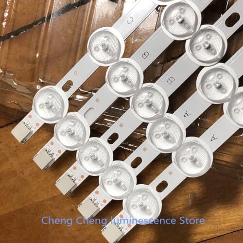 10PCS LED backlight strip 40" 39" NDV REV1.0 ABC For TO SHIBA 40L3433DG VES TEL VES390UNDC-01 VES400UNDS-01 VES400UNDS-02