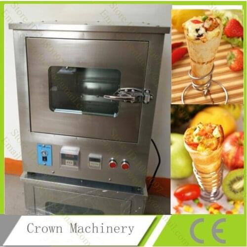 110V 220V Electric Pizza cone oven display machine; 10pcs capacity Electric pizza cone roaster