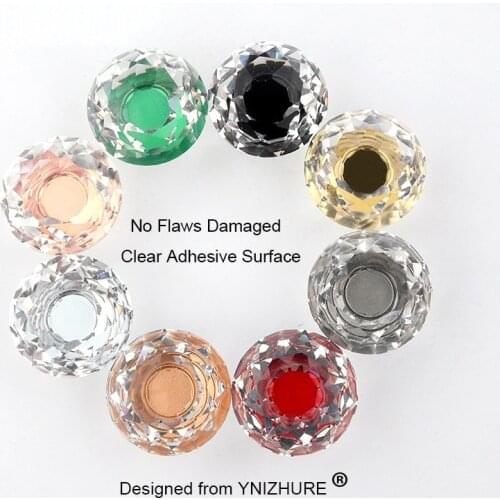 30mm Diamond Shape Crystal Glass Knobs and Handles Dresser Drawer Knobs Kitchen Cabinet Handles Furniture Handle Hardware