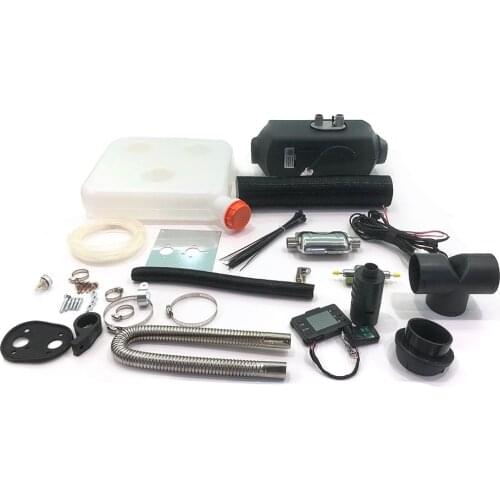 Air Diesel Heater 12V 5KW with LCD Switch Silencer Remote Control Car Heater Low Noise Suitable for Truck Boat Trailer Bus