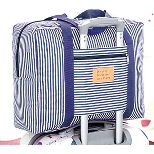 Long distance travel large-capacity travel bag, handbag clothes luggage luggage female waterproof travel bag male Pull rod