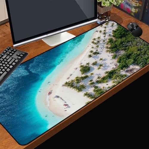 Large mouse pads animation gaming accessories computer keyboard desk mats household waterproof non-slip carpet floor mat 40x90cm