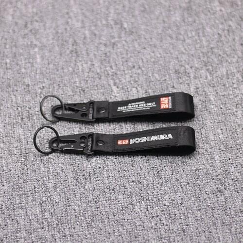 NEW Motorcycle Embroidery Strap Key Ring Keyring For Suzuki GSX-R GSXR 1100 1000 750 600 GSX 250 Motocross Key Chain Keychain