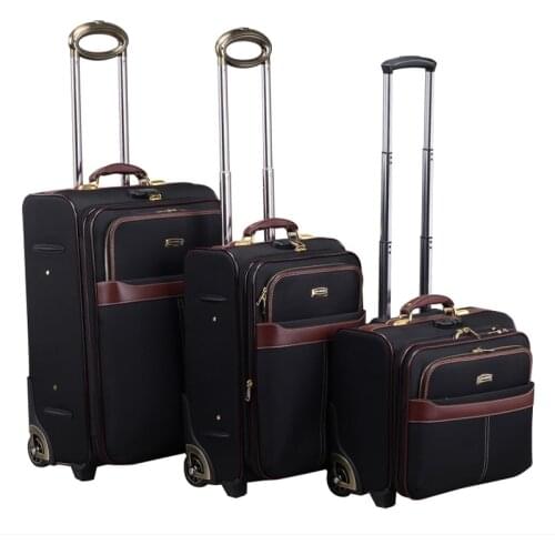 GraspDream Oxford Spinner suitcase Rolling Luggage Suitcase Men Travel Trolley luggage bag On Wheels Travel Suitcase trolley box