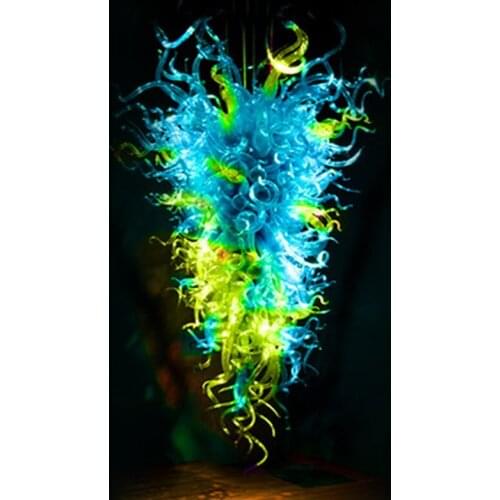 Chihuly Style Custom Decorative Hand Blown Glass Modern Art Chandeliers Blown Glass Chandelier Lightings for Home Hotel Decor