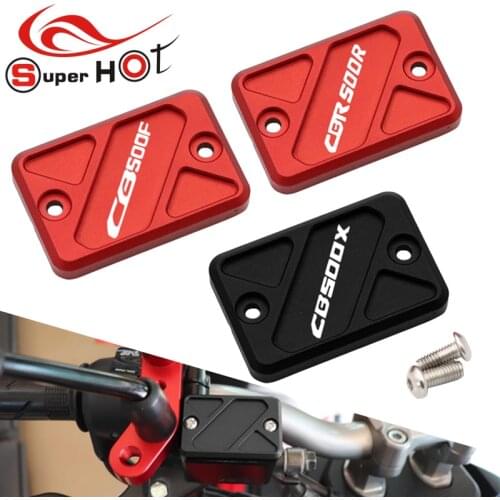 For Honda CB500X CB500F CBR500R CB 500X 500F CBR 500R Accessories Front Brake Master Cylinder Fluid Reservoir Tank Cover Cap