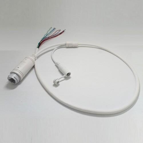 JIENUO White 48V POE Cable LAN Cable 1pcs 4pcs 8pcs For CCTV IP Camera POE Adapter Power Over Ethernet RJ45 Lan DC Ports Cables