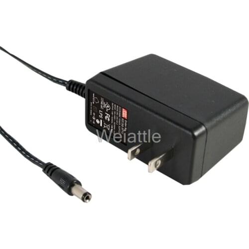 MEAN WELL original GS15U-3P1J 12V 1.25A meanwell GS15U 12V 15W AC-DC Industrial Adaptor