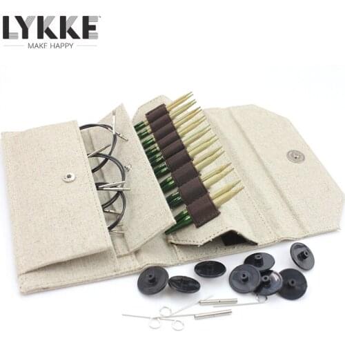 Lykke Grove Bamboo 3.5" interchangeable Circular Knitting Needle Set