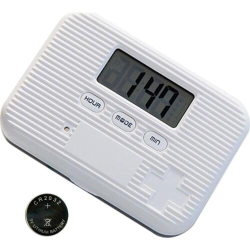 Small Durable Dust-proof Electronic Timer Pill Box ABS Pill Case Timing Reminder for Outdoor