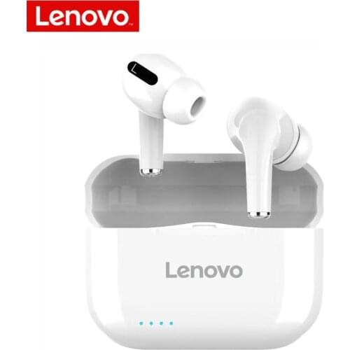Original Lenovo LP1S Bluetooth Headphones Dual Stereo Noise Reduction New Upgraded Version Touch Earbuds TWS Wireless Headphones