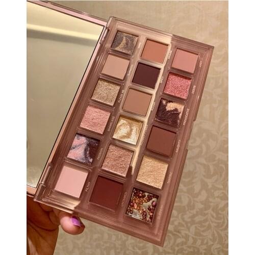 18 Colors/Set Makeup Pallete Eye Shadow Earth Color Matte Bright Waterproof Long Lasting Pearlescent Eye Shadow Palette Cosmetic