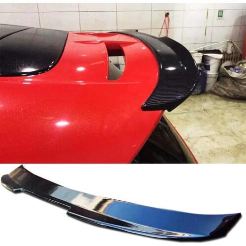 2009 to 2017 For ford fiesta st MK7 MK7.5 spoiler rear window roof spoiler high quality spoiler by black carbon fiber