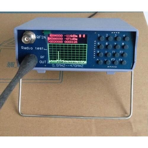U/V UHF VHF Dual band spectrum analyzer BNC with tracking source tuning Adjustment Repeater Duplexer