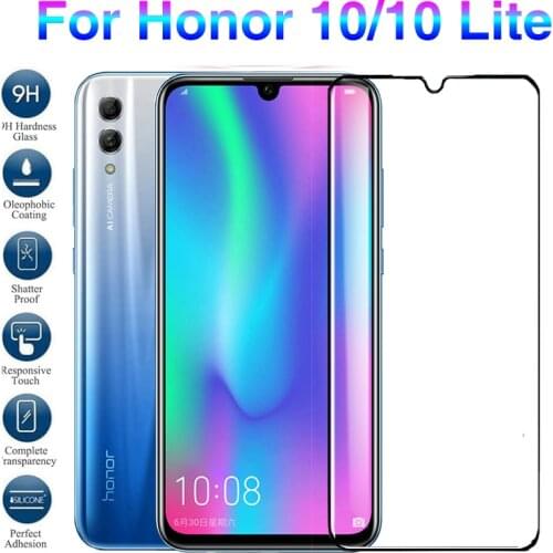 Tempered Glass on For Honor 10 Lite 10i 9 20 10X Light 3D Protective Glass For Huawei Honer 10 Lite Safety Screen Protector Film