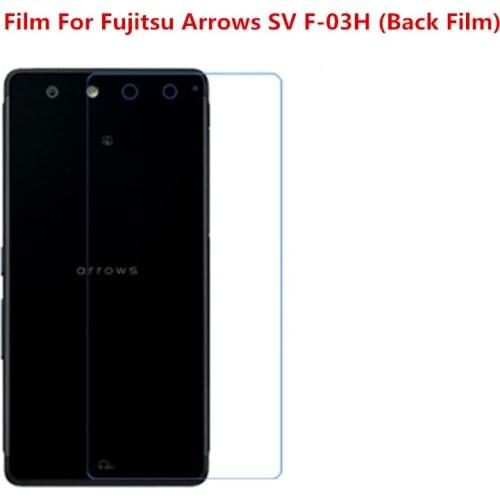 1/2/5/10 Pcs Ultra Thin Clear HD LCD Screen Protector Film With Cleaning Cloth Film For Fujitsu Arrows SV F-03H (Back Film)