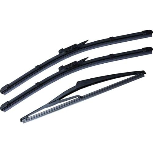 3Pcs Plastic Windshield Wiper Arm 16/26/12 Inch For Fiat Grande Punto