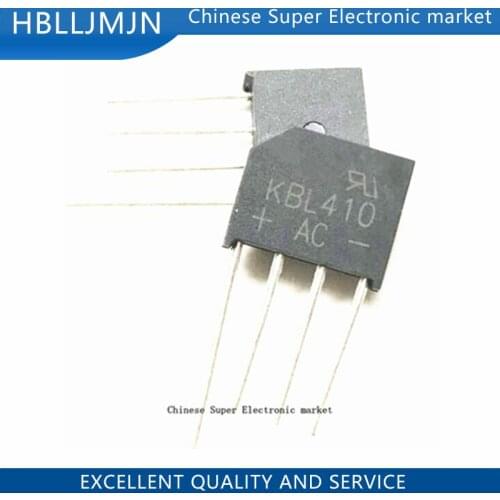 5PCS KBL410 KBL-410 4A 1000V Single Phases Diode Rectifier Bridge