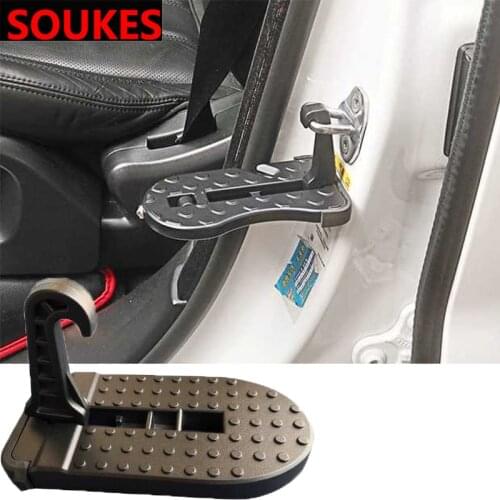 Car Roof Door Foot Plate Folding Pegs Pedal Fender For Hyundai Solaris Tucson 2016 I30 IX35 I20 Accent Santa Fe Citroen C4 C5 C3