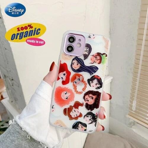 Princess Snow White Disney Case for IPhone 11 12Pro Xs Max iPhone SE 2020 7 8 Plus Case High Quality Full Cover zz0425-10