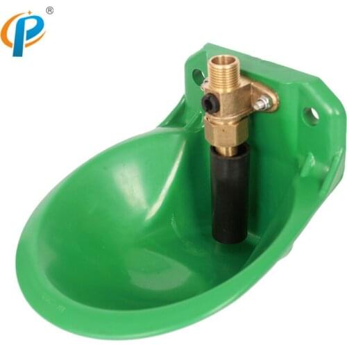 Chuangpu Durable 0.90L Automatic Plastic Sheep/Goat Drinking Water Bowl with Copper Valve