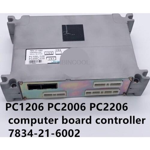 FOR excavator circuit board PC120-6 PC200-6 PC220-6 computer board controller 7834-21-6002 high quality accessories free mail