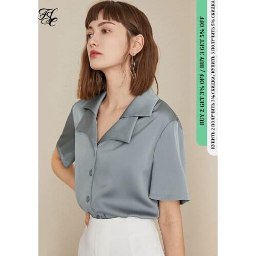Short Sleeve Shirts For Women FANSILANEN China