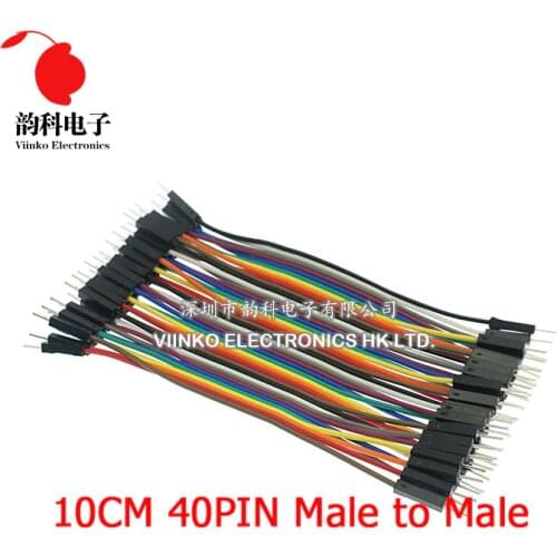 Dupont Line 40PIN 10cm Male to Male Jumper Wire Dupont Cable for arduino