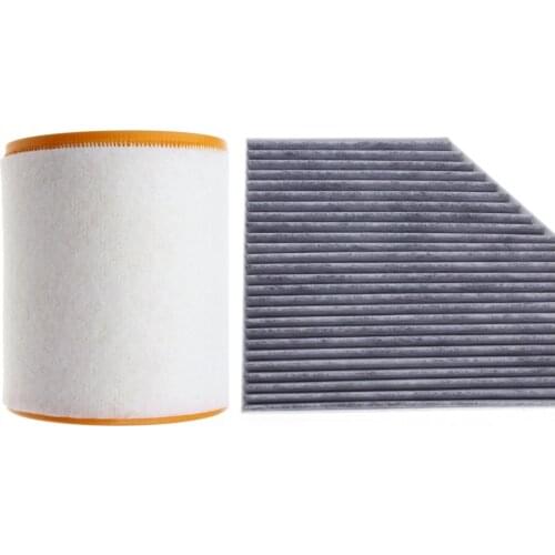 Cabin Air Filter 2Pcs Set For Audi A6 C7 2.8FSI 2010-2015/3.0TDI 3.0TFSI 2011- Allroad Avant RS6 S6 quattro Model Filter Set