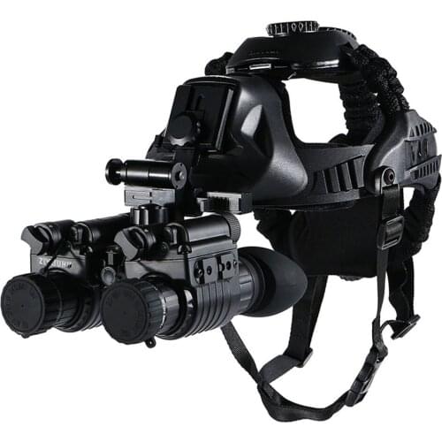Quasi-Gen 3rd Head-Mounted IR Night Vision Binoculars for Army Military Tactical Can be Disassembled into 2pcs Hunting Monocular