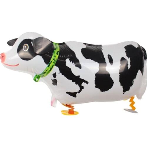 Hot Sales Walking animals Dairy cow Walking animals balloon cartoon Birthday Party balloon 10pcs/lots wholesales