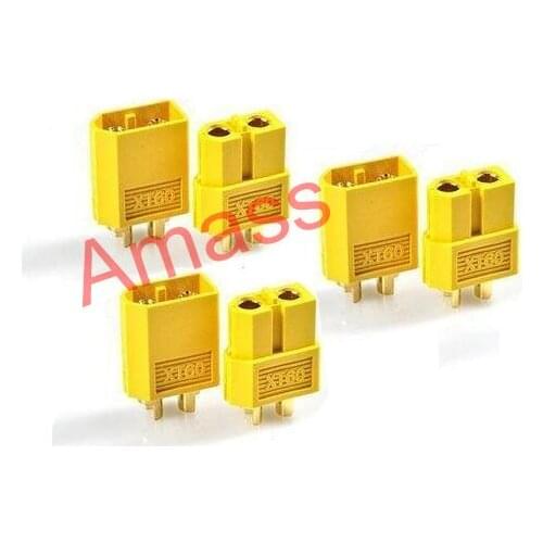 Amass XT60 Connector RC Hobby Plug ( 3 pairs)
