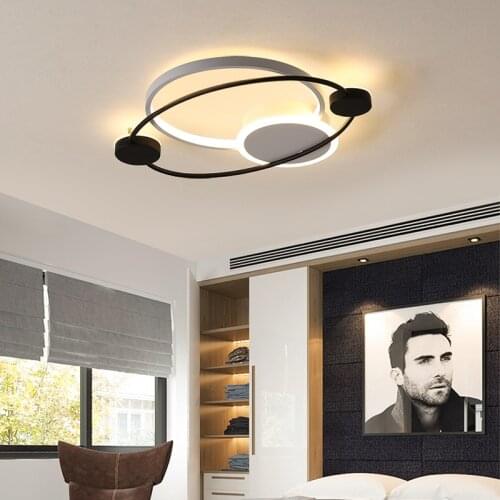 Modern LED Ceiling Lights Round Hardware+Acrylic Ceiling Lamps For Living Room Bedroom Luminaria Led Lustre led ceiling light